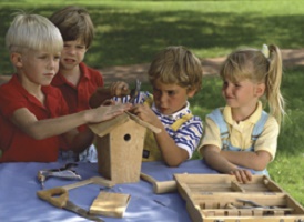 children cooperating