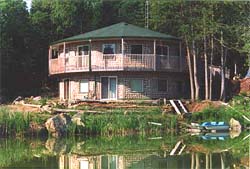 cordwood house