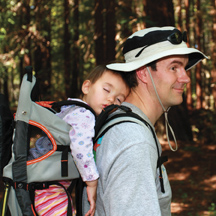 hiking with a baby